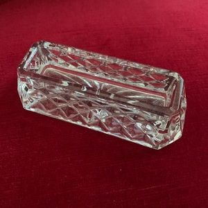 NWOT Waterford Crystal Business Card Holder